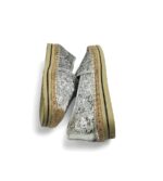 Espadrile dama Mia Ejo 37 material textil , argintiu - imagine 4