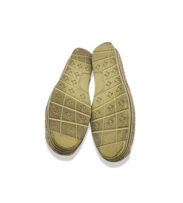 Espadrile dama Mia Ejo 37 material textil , argintiu - imagine 5
