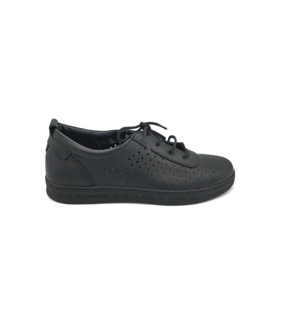 Pantofi  dama Mark, 39, imitatie de piele, negru - imagine 1