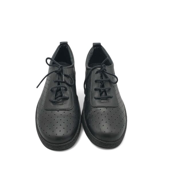 Pantofi  dama Mark, 39, imitatie de piele, negru - imagine 3