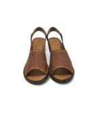 Sandale dama Maya by Alpa, 39, piele, maro - imagine 3