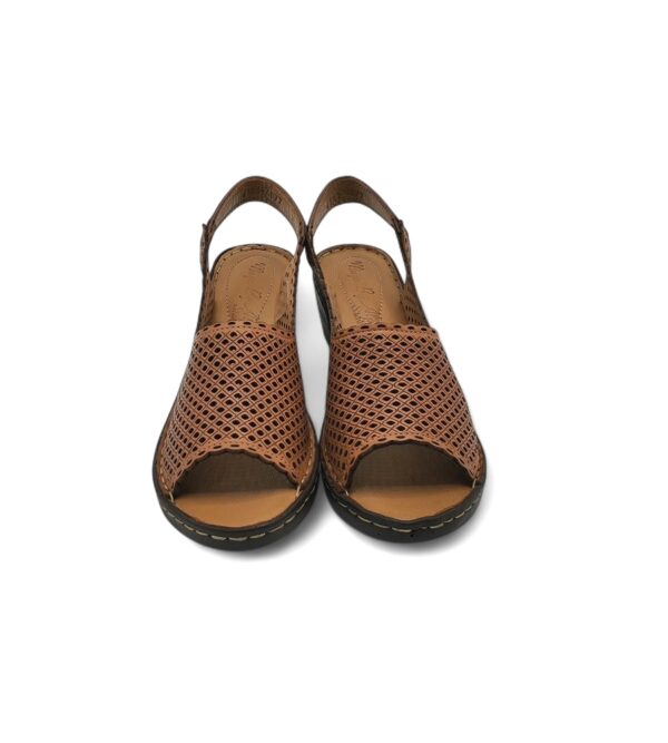 Sandale dama Maya by Alpa, 39, piele, maro - imagine 3