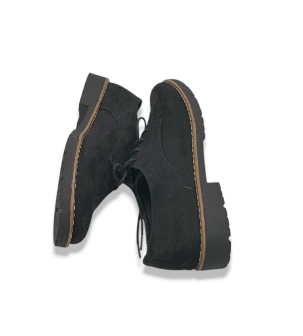 Pantofi dama Graceland, 37, material textil, negru - imagine 4