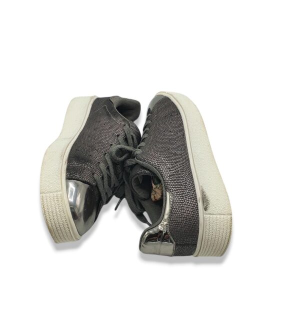 Adidasi dama Graceland, 36, imitatie de piele, gri - imagine 4