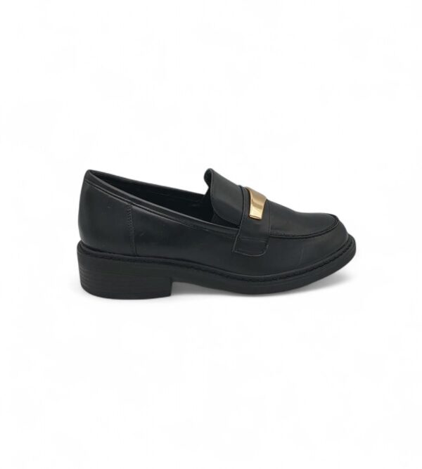Mocasini dama Graceland, 39, imitatie de piele, negru - imagine 1