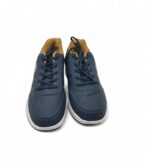 Adidasi barbati Fashion, 41, imitatie de piele, albastru maro, waterproof - imagine 3