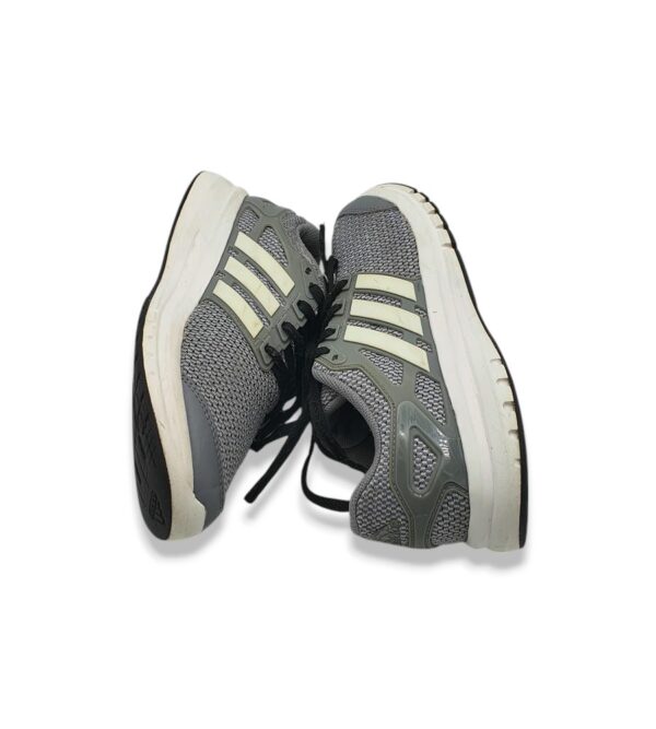 Adidasi dama Adidas, 38, material textil, gri alb - imagine 4