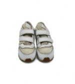 Adidasi copii, 34, piele, material textil, alb crem - imagine 3