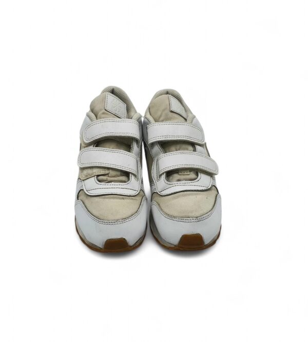 Adidasi copii, 34, piele, material textil, alb crem - imagine 3