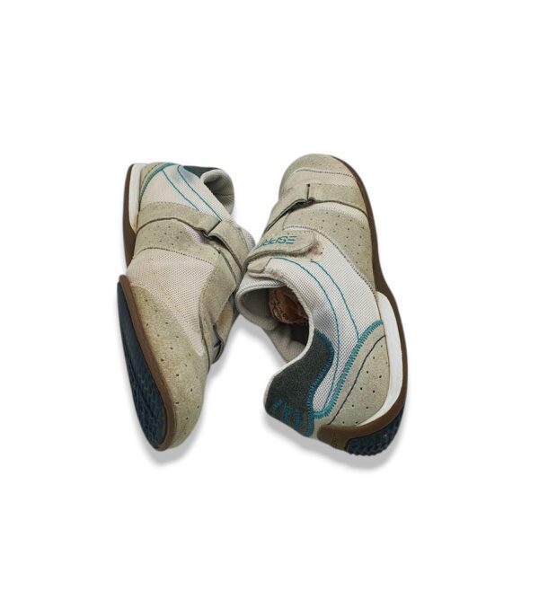 Adidasi dama Esprit, 38, material textil, alb gri - imagine 4