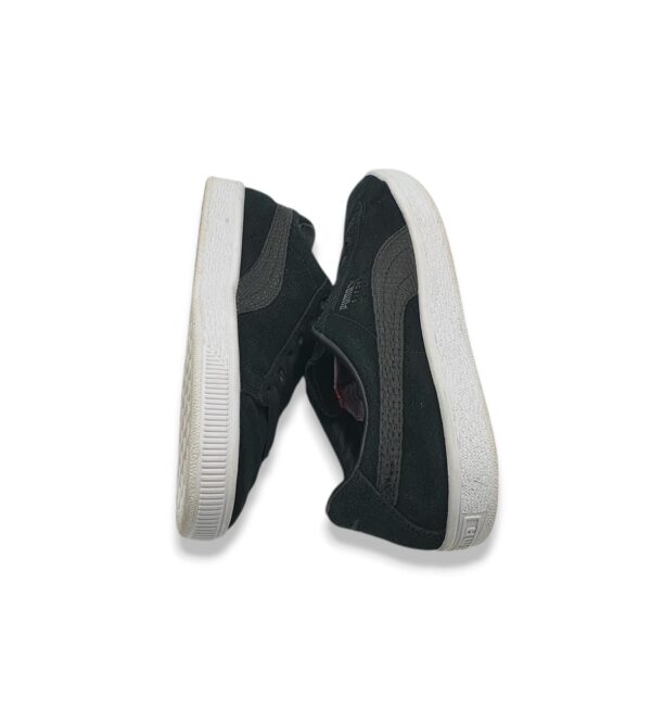Adidasi dama Puma 37 piele intoarsa, negru - imagine 4