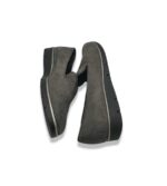 Mocasini dama Graceland 40 material textil, gri - imagine 4