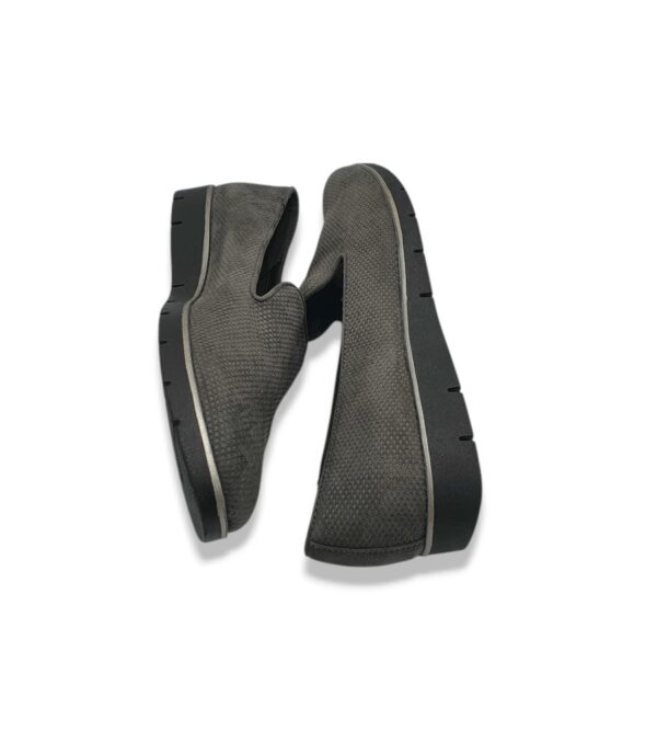 Mocasini dama Graceland 40 material textil, gri - imagine 4