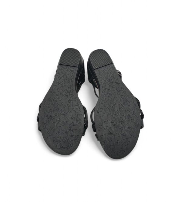 Sandale dama Graceland 38 imitatie de piele , negru - imagine 4