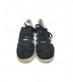 Adidasi dama Adidas, 40, piele intoarsa, negru alb - imagine 3