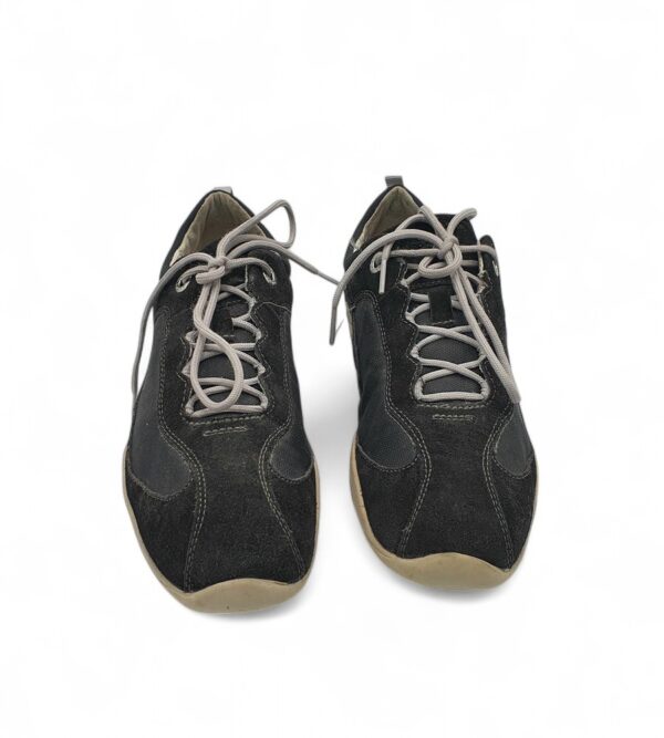 Adidasi dama Geox, 39, piele intoarsa, negru - imagine 3