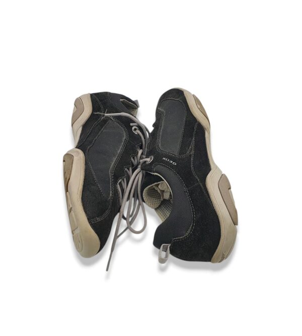 Adidasi dama Geox, 39, piele intoarsa, negru - imagine 4