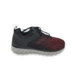 Adidasi barbati Skechers, 44, material textil, negru rosu
