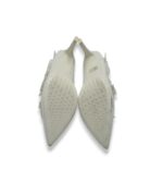 Pantofi dama Small Swan, 36, imitatie de piele, alb - imagine 5