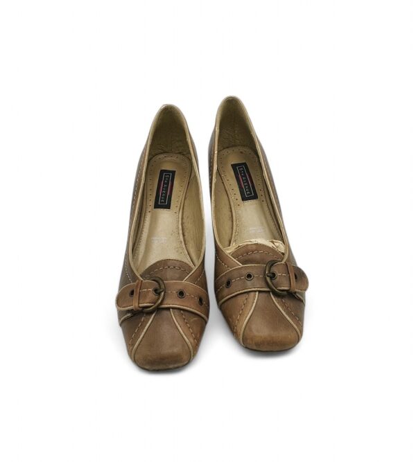 Pantofi dama 5th Avenue 39 piele , maro - imagine 3