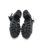 Sandale dama Catwalk, 36, imitatie de piele, negru - imagine 5