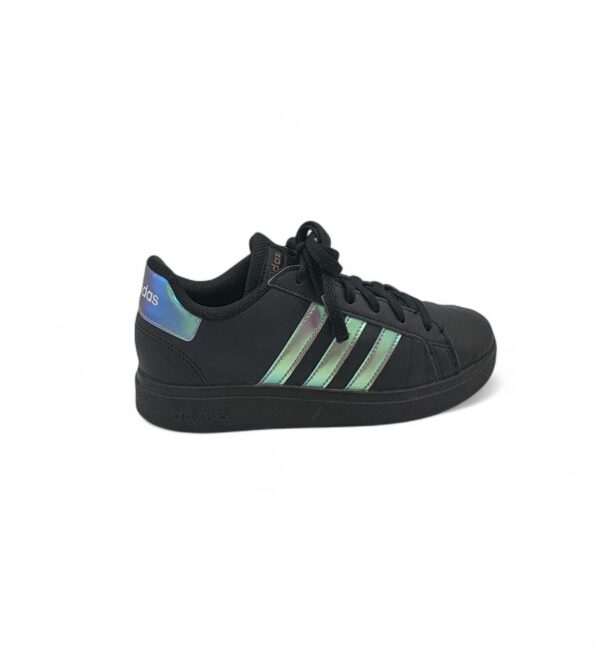 Adidasi dama Adidas, 36,  imitatie de piele, negru - imagine 1