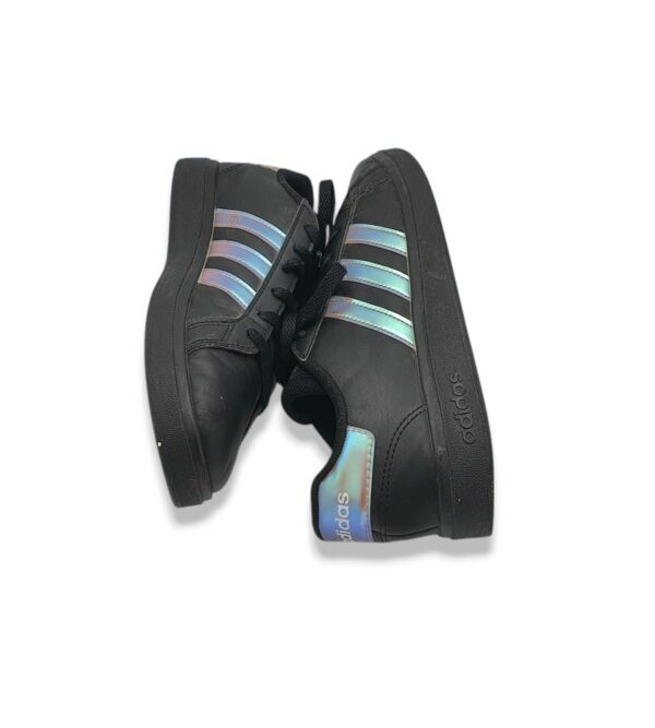Adidasi dama Adidas, 36,  imitatie de piele, negru - imagine 4
