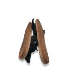 Saboti dama, 37, material textil, negru - imagine 4
