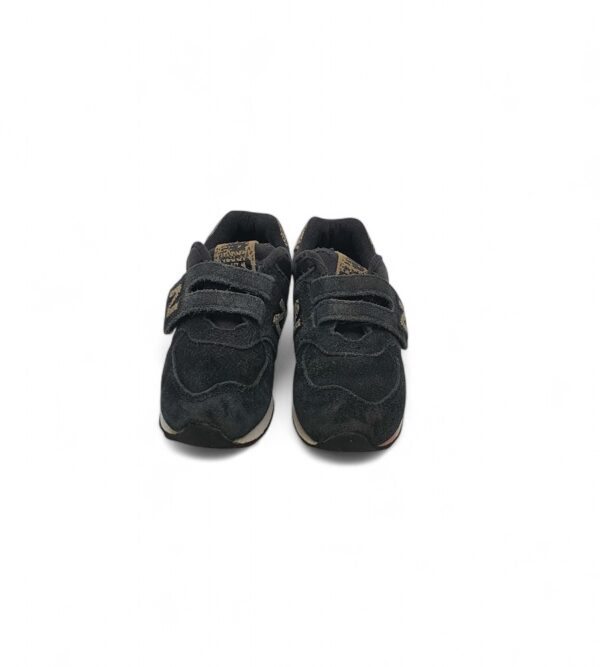 Adidasi copii  New Balance 25 piele intoarsa , negru - imagine 3