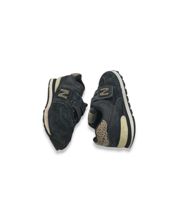 Adidasi copii  New Balance 25 piele intoarsa , negru - imagine 4