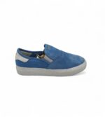 Tenisi dama Adidas, 39, piele intoarsa, material textil, albastru
