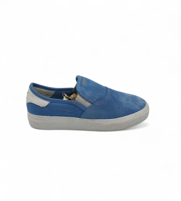Tenisi dama Adidas, 39, piele intoarsa, material textil, albastru - imagine 1