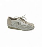 Pantofi dama Remonte 38 imitatie de piele, alb crem