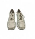 Pantofi dama Remonte 38 imitatie de piele, alb crem - imagine 3
