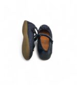 Balerini copii Cupcake 29 imitatie de piele, bleumarin - imagine 4