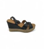 Sandale dama Next, 38, piele, negru