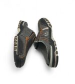Saboti barbati Memphis, 43, imitatie de piele, material textil, gri - imagine 4