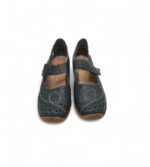 Sandale dama Rieker 40 imitatie de piele, negru - imagine 3