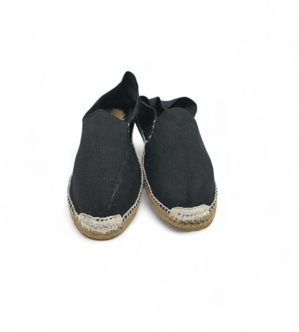 Espadrile dama, 40, material textil, negru - imagine 3