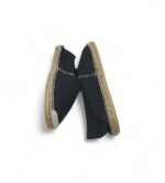 Espadrile dama, 40, material textil, negru - imagine 4