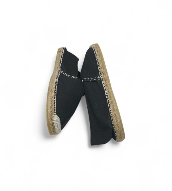 Espadrile dama, 40, material textil, negru - imagine 4