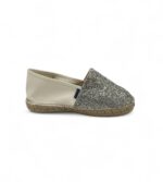 Espadrile dama Gaimo, 41, piele, material textil, alb gri