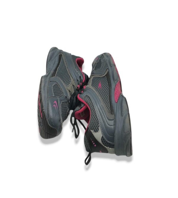 Adidasi dama Crane, 41, material textil, imitatie de piele, gri - imagine 4