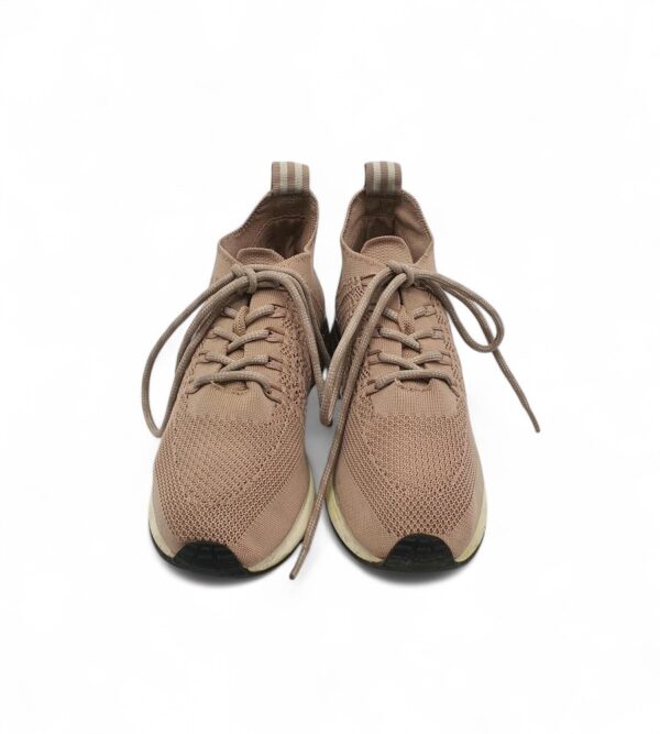 Adidasi dama River Island 39 material textil, crem - imagine 3