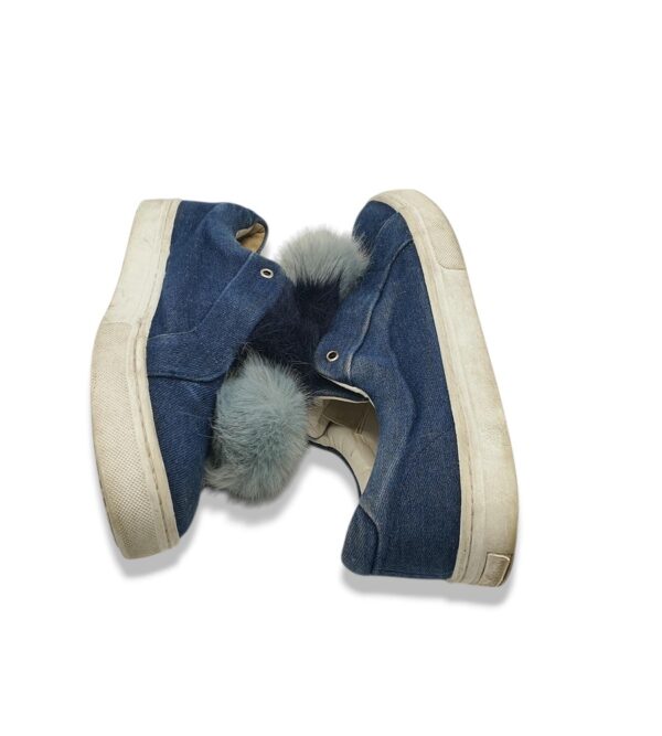 Tenisi dama Sam Edelman, 40, material textil, albastru - imagine 4