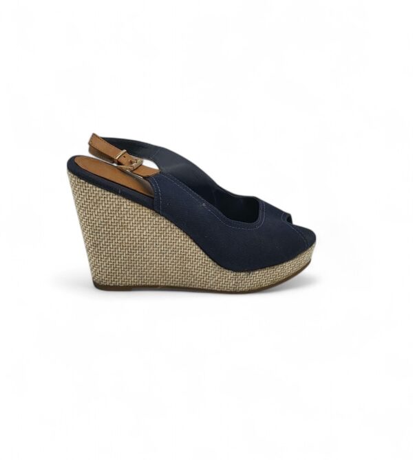 Sandale dama Graceland, 41, material textil, bleumarin - imagine 1
