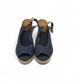 Sandale dama Graceland, 41, material textil, bleumarin - imagine 3