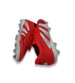Adidasi dama Adidas 42 imitatie de piele, rosu alb - imagine 4