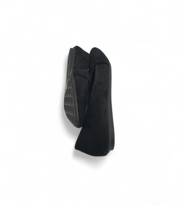 Balerini dama 35 material textil, negru - imagine 4