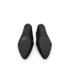 Balerini dama 35 material textil, negru - imagine 5